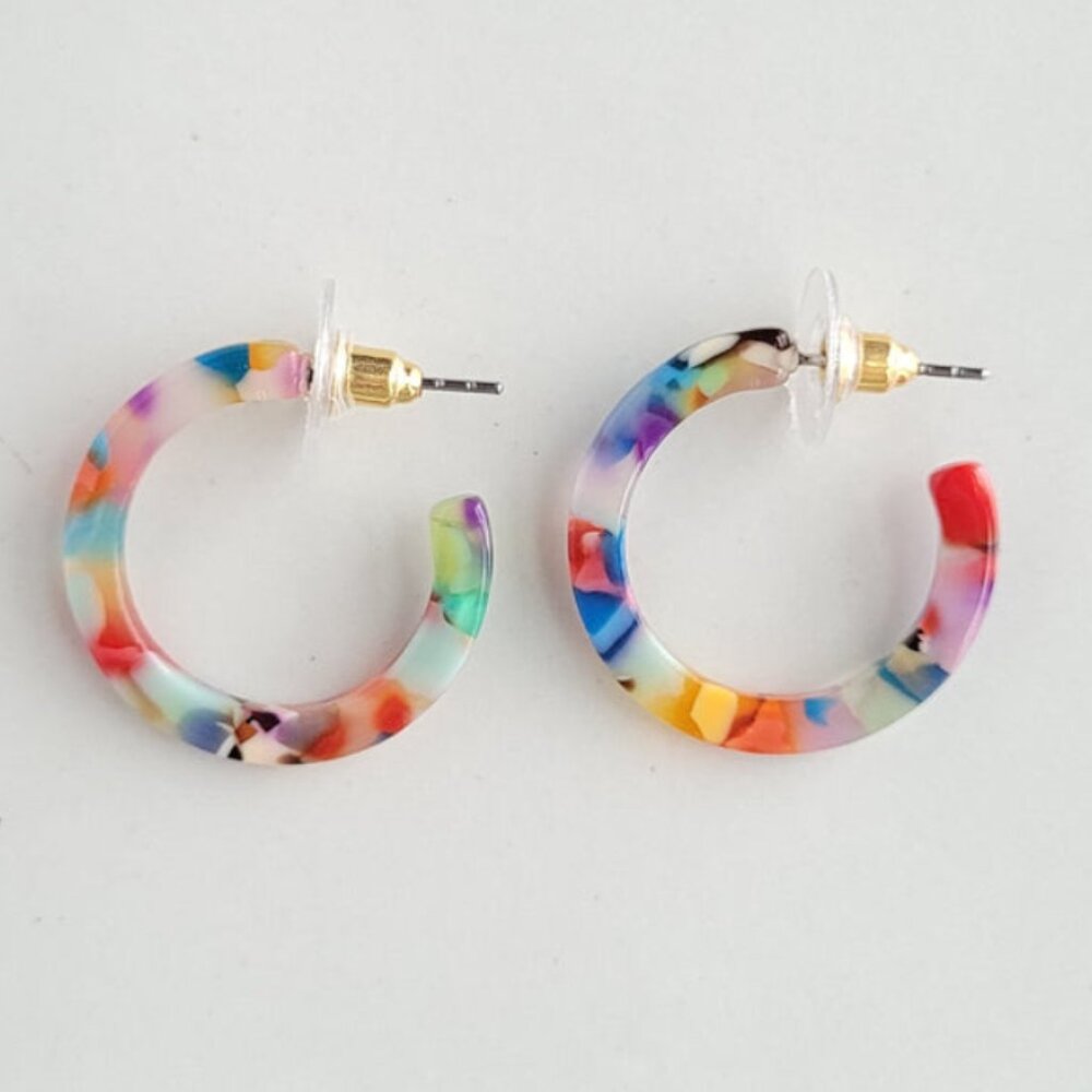 Colorful Hoop Earrings
